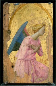 ange en adoration - Fra Angelico