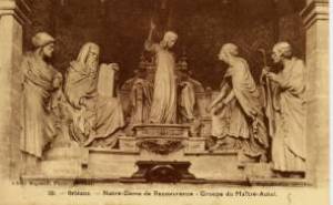 Orleans - Notre Dame Recouvrance - groupe du Maître autel