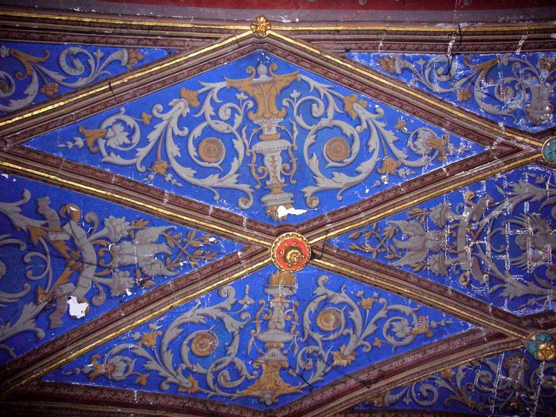 Voûte peinte ND de Recouvrance Orléans