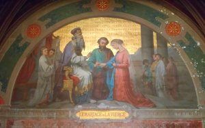 Mariage de la sainte Vierge et  saint Joseph - ND de Recouvrance Orléans