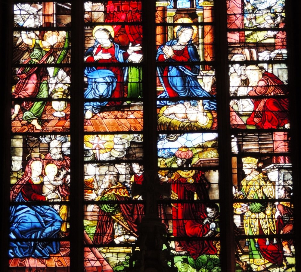 Vitrail du XVe ND de Recouvrance, Orléans