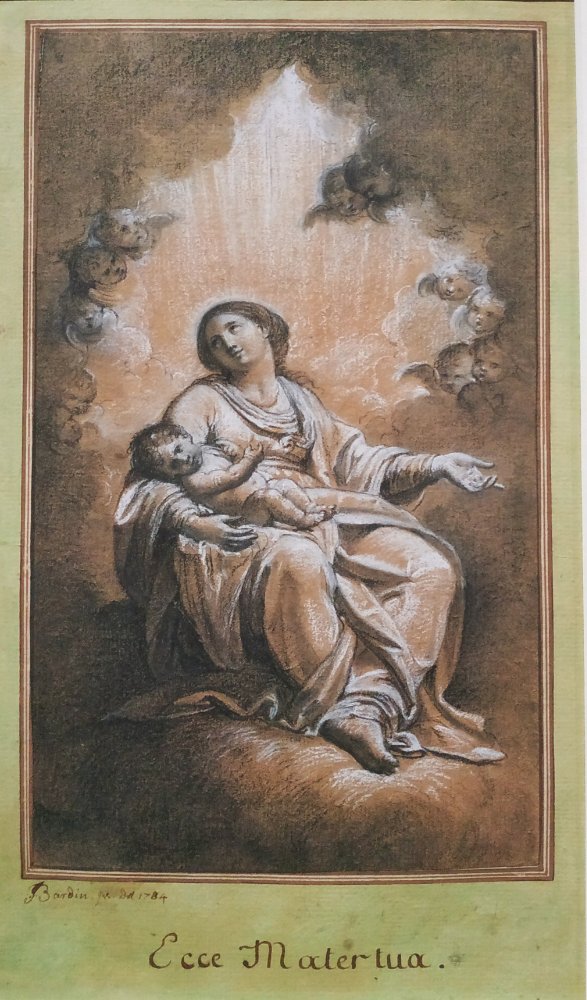 Exposition Jean Bardin, Le feu sacré,  Musée des Beaux-Arts d'Orléans.