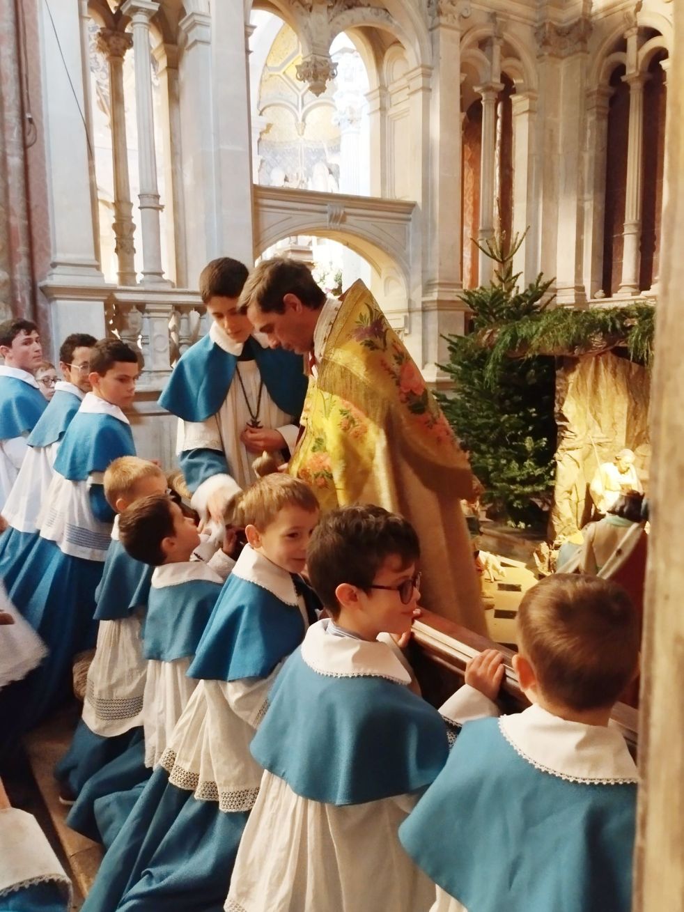 Bénédiction des enfants