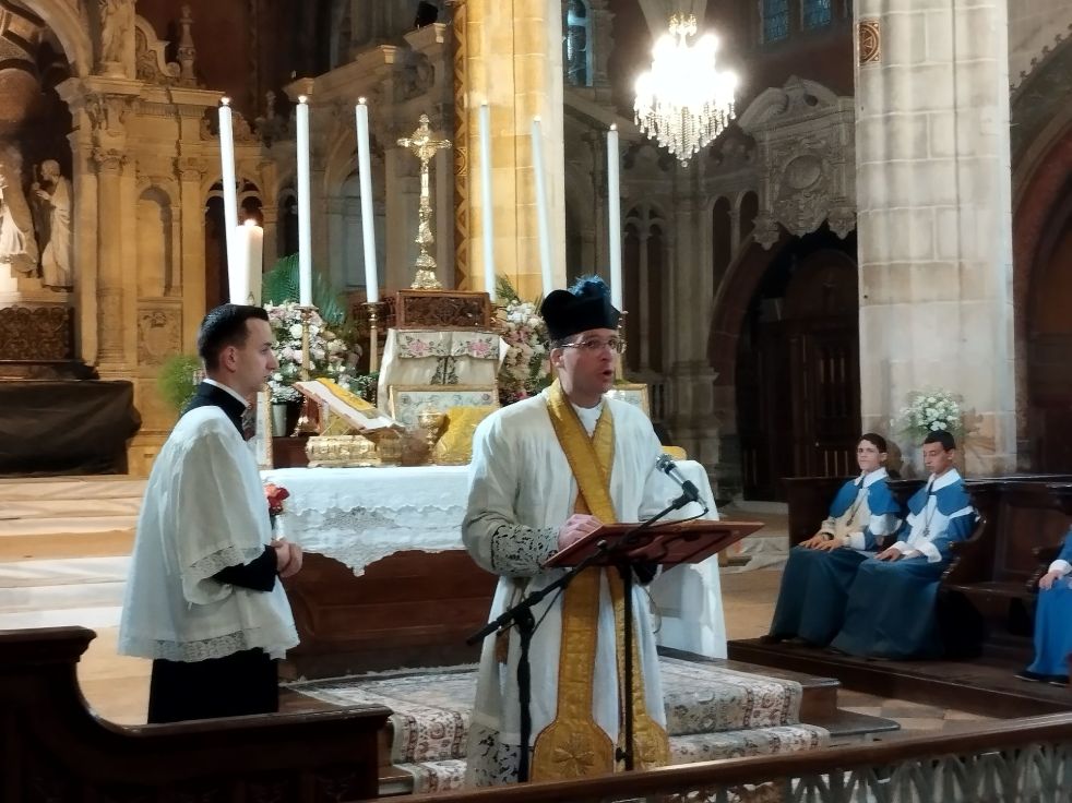 Visite du chanoine&nbsp;Valadier